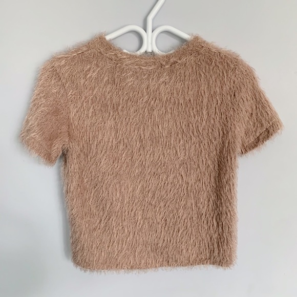 Zara Fuzzy Blouse (Mauve, S) - Picture 2 of 3
